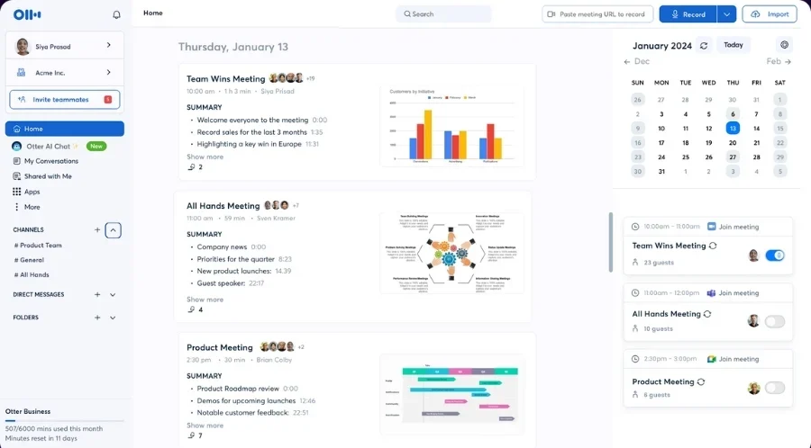 18+ Best AI Tools Every Team Needs to Work Smarter Otter AI is best for: Meeting transcription, real-time notes, automated summaries