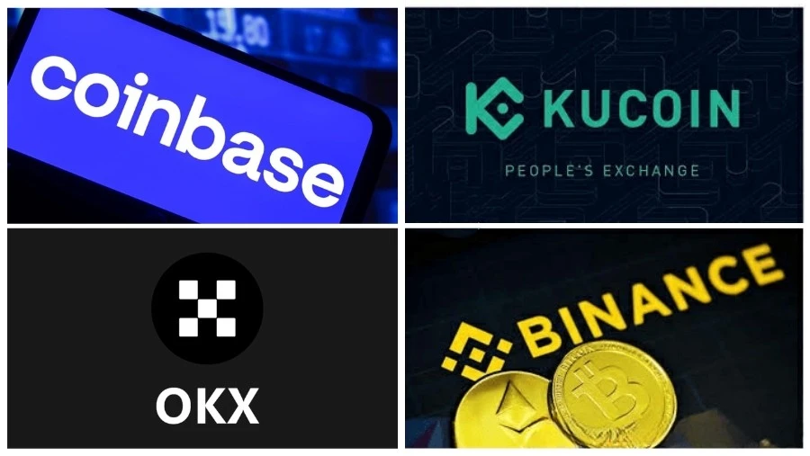 Sàn CEX là gì? Tìm hiểu về mô hình giao dịch tập trung Một số ví dụ về sàn CEX như Binance, Coinbase, OKX, Kucoin