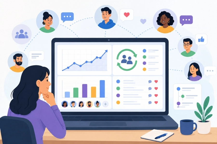 How to Revive an Inactive Online Community: A 30-Day Plan Track signals that show people are actually coming back