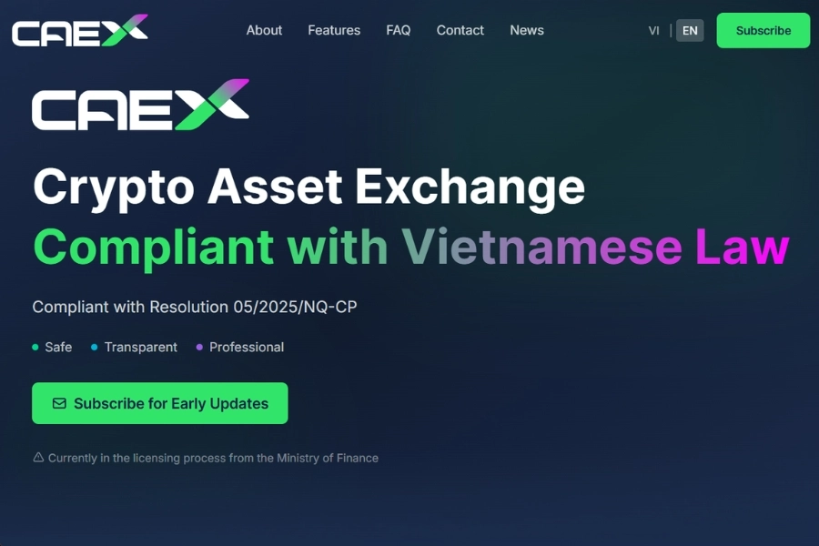 Sàn CAEX là gì? Toàn cảnh dự án được VPBankS & OKX hậu thuẫn CAEX là 1 trong những ứng cử viên sáng giá trở thành sàn Việt Nam đầu tiên