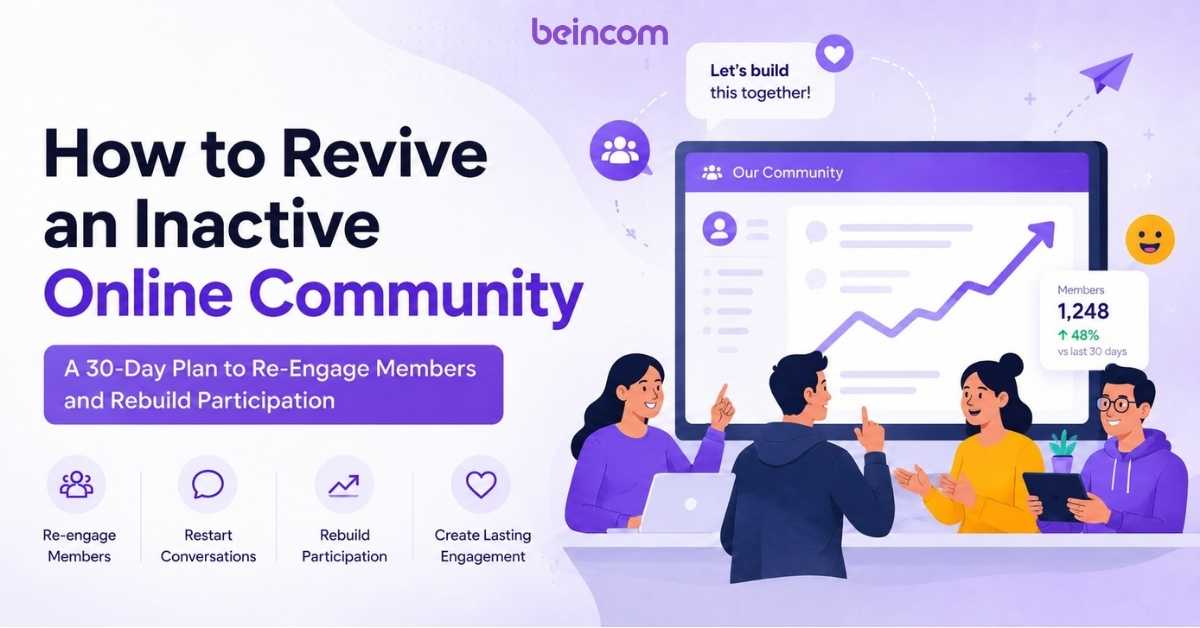 How to Revive an Inactive Online Community: A 30-Day Plan
